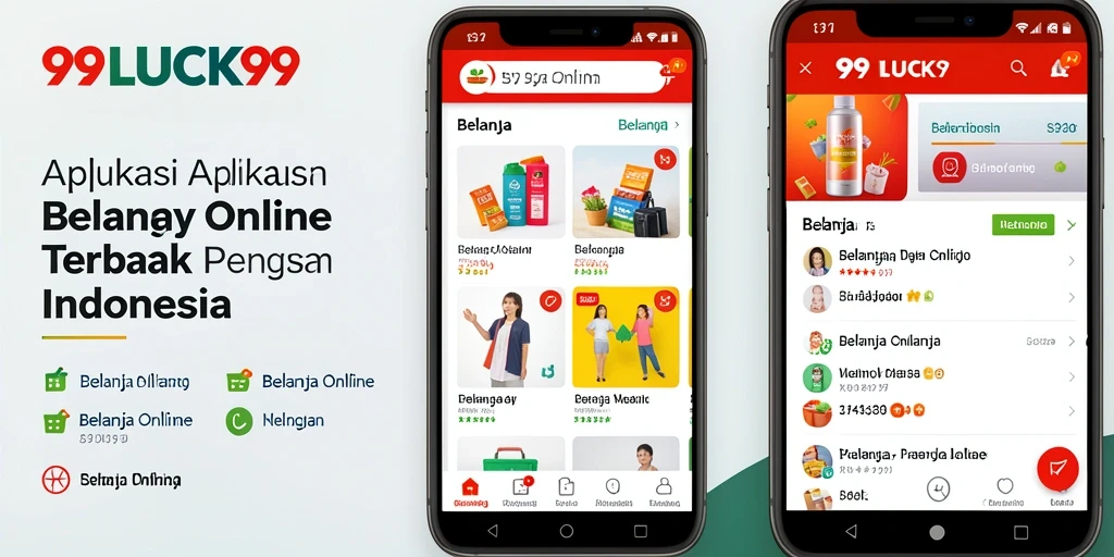 Antarmuka aplikasi 99LUCK99 yang simpel dan menarik.