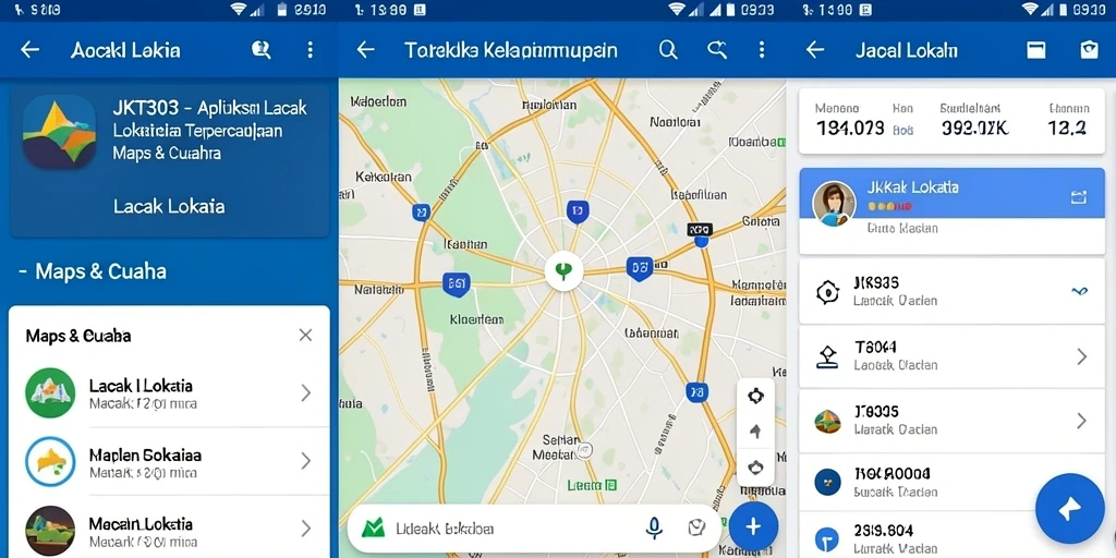 Tampilan antarmuka JKT303 yang intuitif dan fungsional.