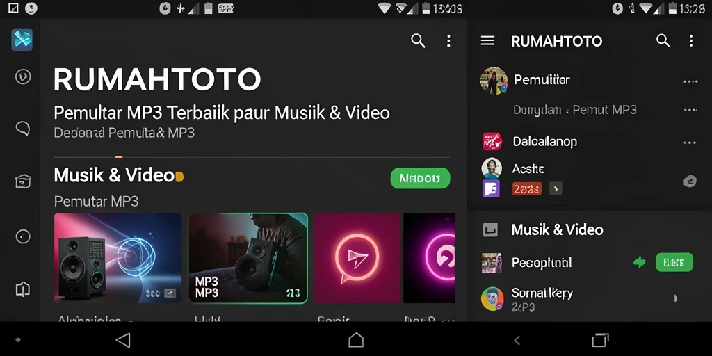 Tampilan antarmuka RUMAHTOTO yang modern dan fungsional.